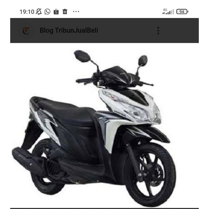 BOX BAGASI BOX LUGGAGE VARIO 125 OLD 2012 2014 BOLHAM  ORI COPOTAN KZR