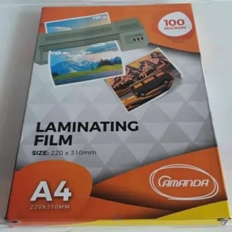 

Plastik Laminating F4 dan A4 merek Amanda