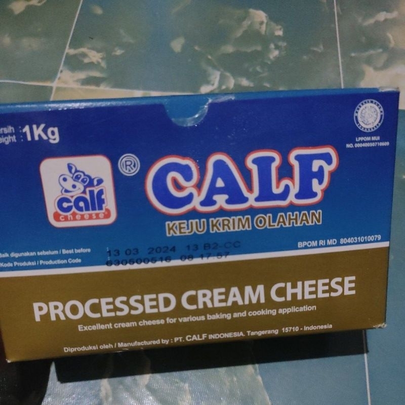 

CALF Cream cheese repack 250gr