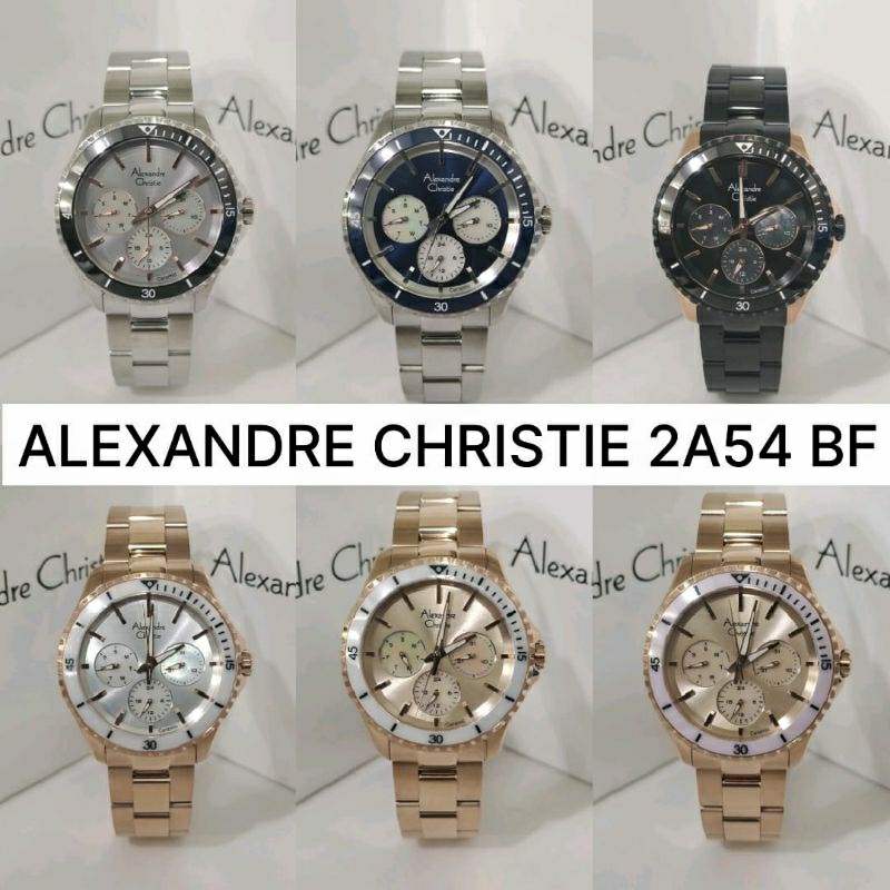 Jam Tangan Wanita Alexandre Christie AC2A54 AC 2A54 Original