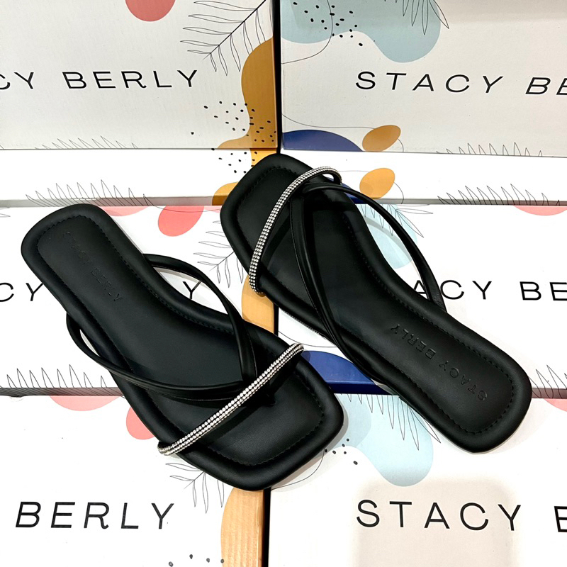 Stacy Berly-Scarla-Sandal Wanita Teplek-Sandal Wanita Bigsize 36-41,45