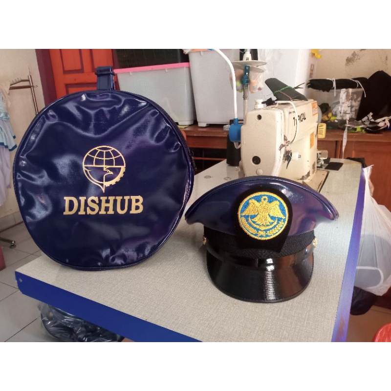 TOPI PET DISHUB/KEMENHUB CEWE & COWO TERBARU FREE TAS