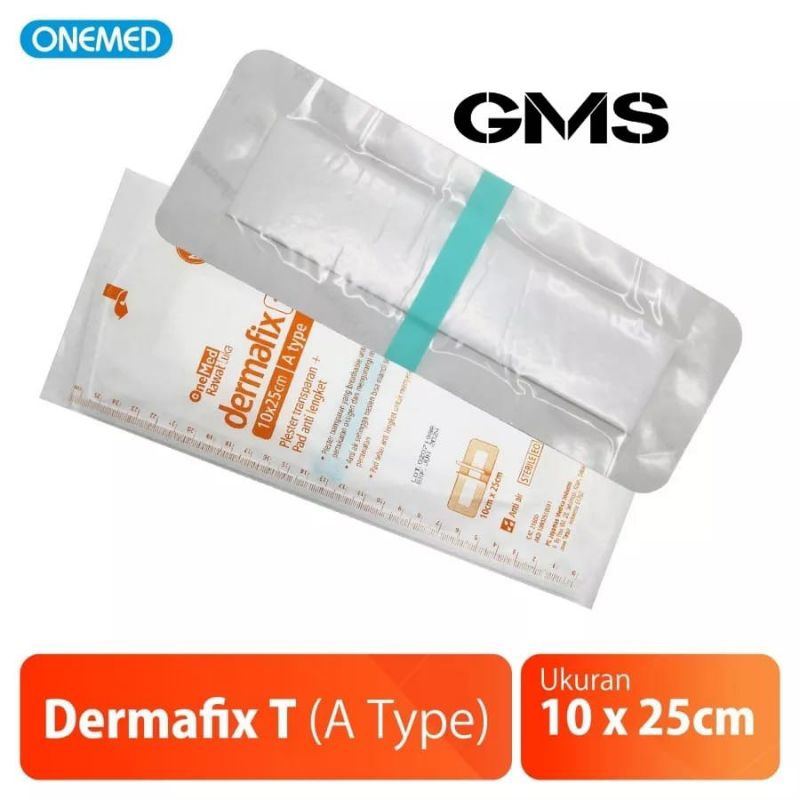 Dermafix T Onemed Plester Luka Transparant Anti Air