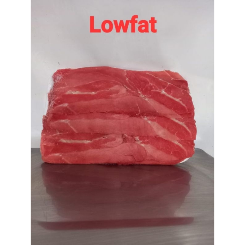 

beef slice lowpet 500grm