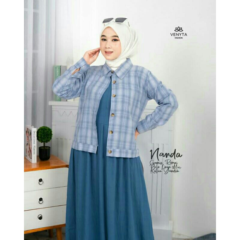 gamis rompi,gamis kancing,gamis busui,dres rompi,dres murah