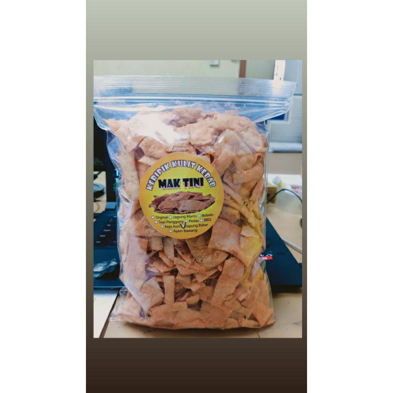 

keripik kulit kebab