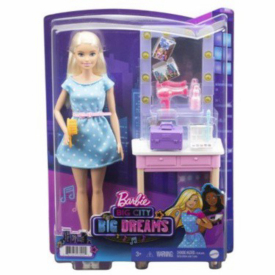 

Unik Boneka Barbie Big City Big Dreams Blonde Malibu Backstage Meja Rias Diskon