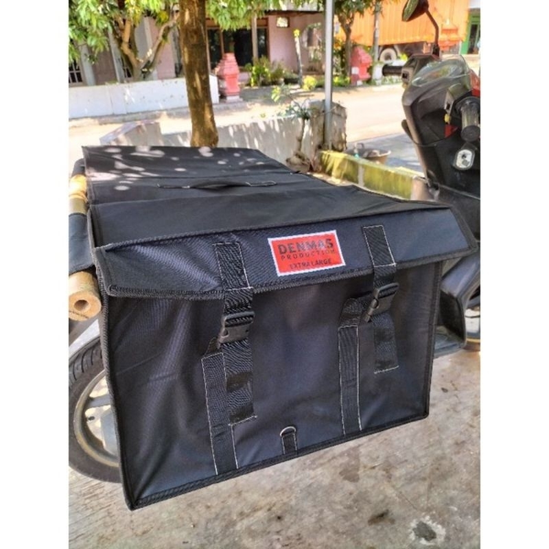 (PROMO) TAS KURIR JUMBO / TAS OBROK MOTOR ANTI AIR / TAS POS JUMBO / RONJOT MOTOR / TAS RENGKEK