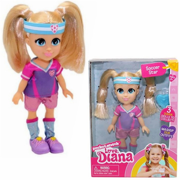 

Jual Boneka Love Diana Mashed Up Soccer Star 6-inch 15 cm Doll Limited