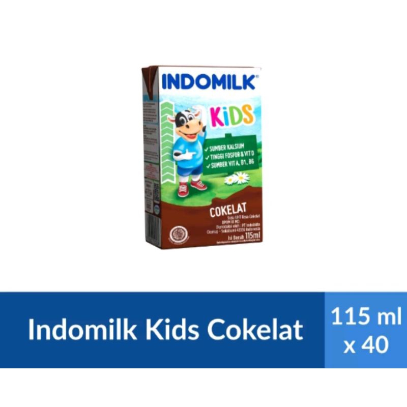 

indomilk kids coklat 125
