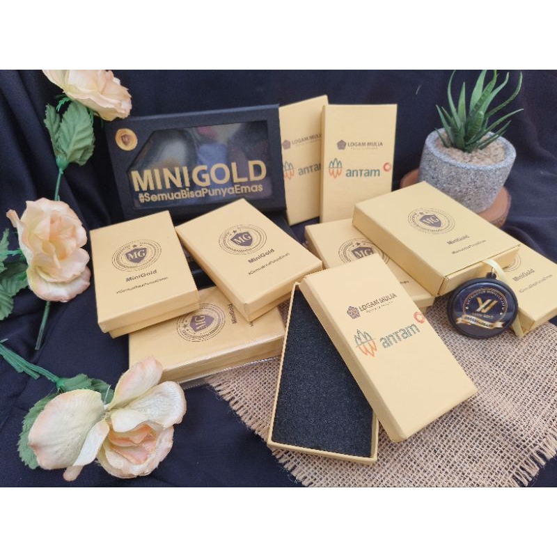 Kotak Penyimpanan Minigold Antam Gift Box Murah