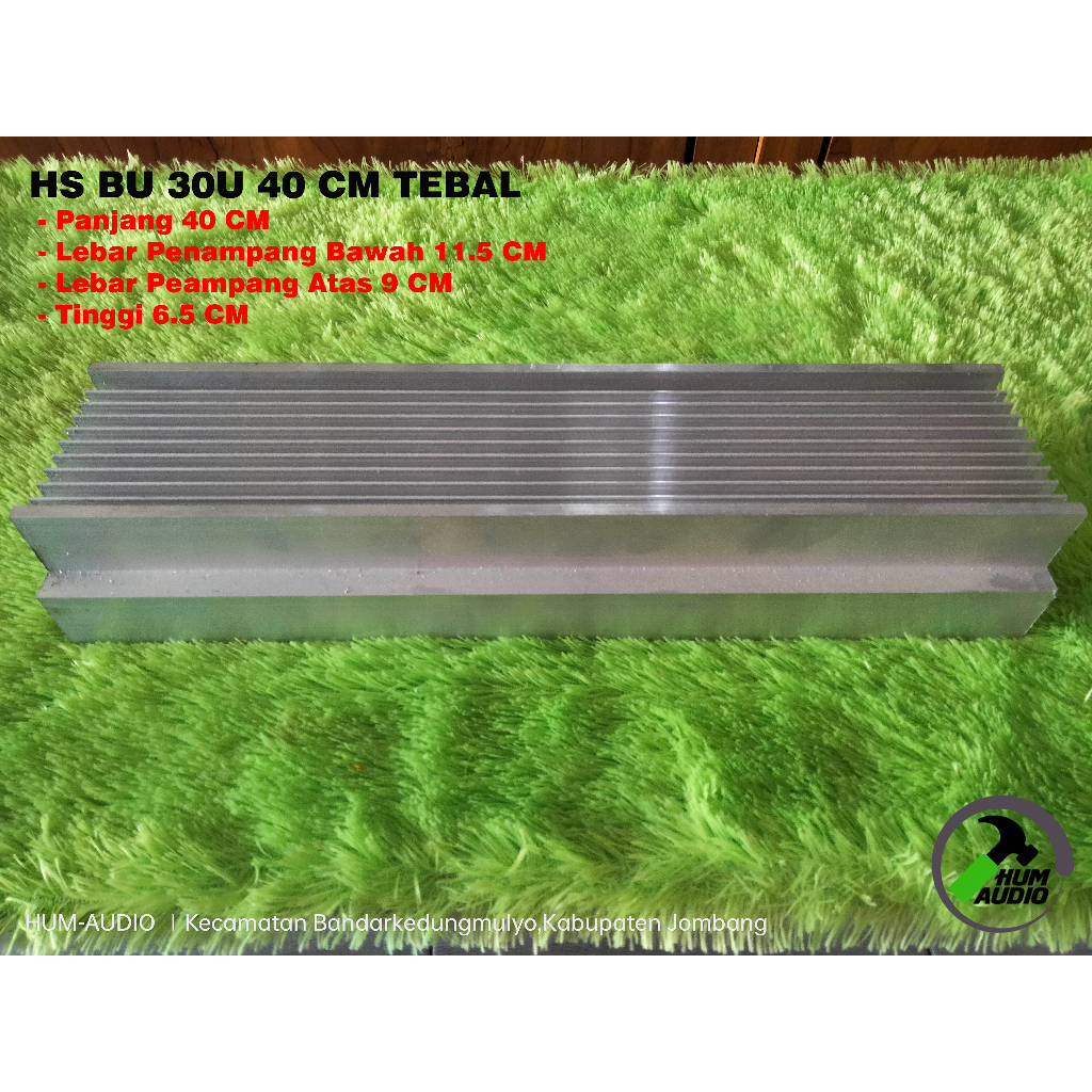 HEATSINK 3U 40 CM TEBEL.