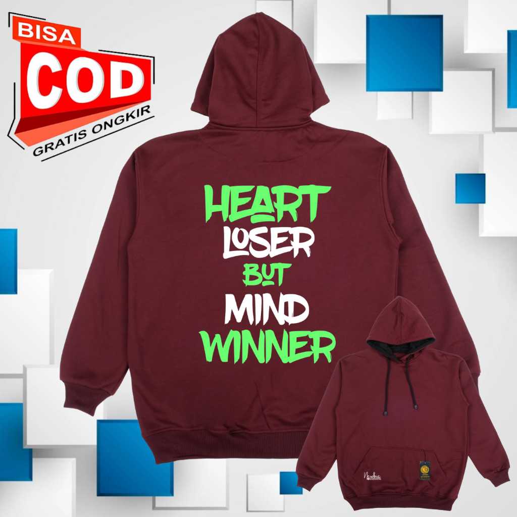 NEWBIE Jacket Hoodie Pria Aestetic Sweater Oversize COD Switer Cowo/Cewe Terlaris Dan Terbaru (SABLON BELAKANG) List WINNER Hodie Original