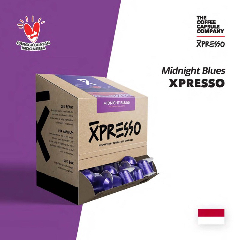 

Xpresso Office Pack - Decaff - Midnight Blues - Nespresso Compatible