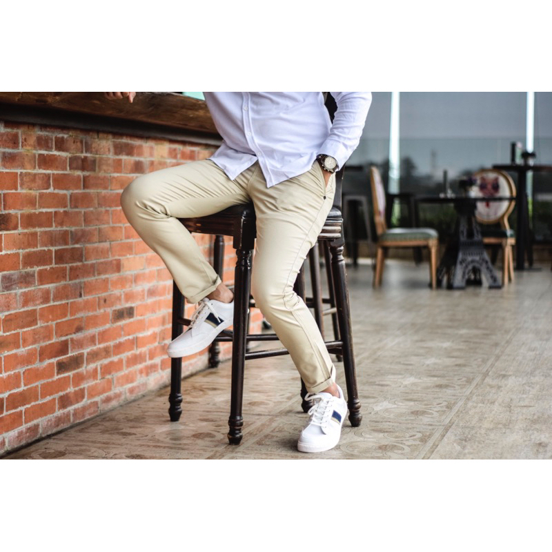 CELANA CHINO PANJANG PRIA SLIMFIT BIG SIZE JUMBO 36-45