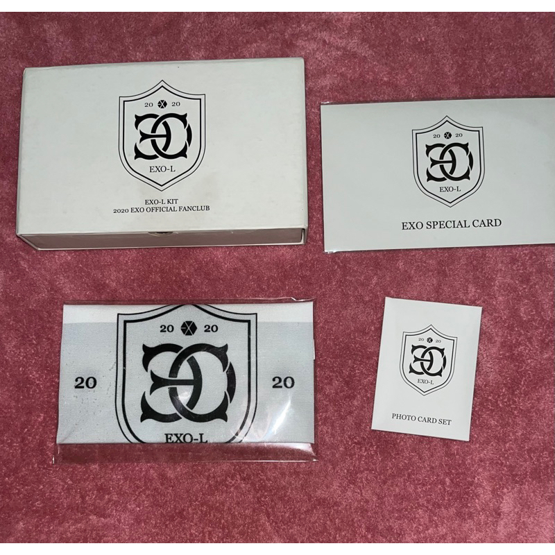 BOX EXO-L kit 2020 EXO OFFICIAL FANCLUB