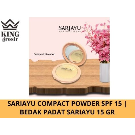 Sariayu Compact Powder SPF 15 | Bedak Padat Sariayu 15 gr