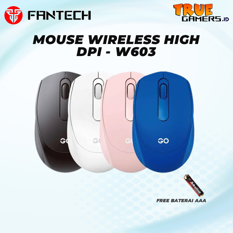 FANTECH GO - MOUSE WIRELESS HIGH DPI