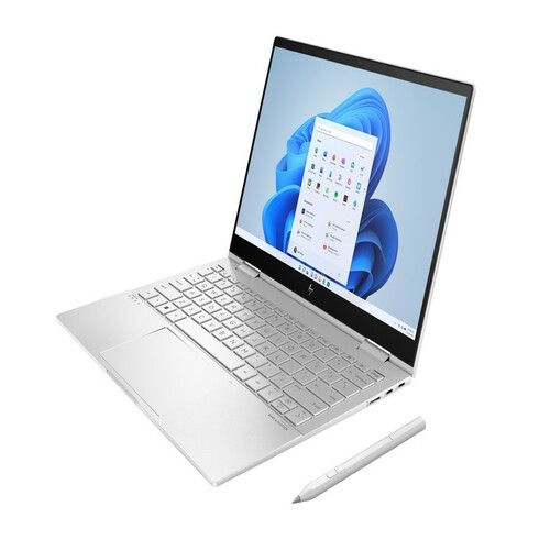 LAPTOP 2IN1 HP ENVY X360 13 BF0107TU INTEL EVO I7 1250U RAM 16GB 1TB SSD IRIS XE 2.8K OLED TOUCH BL WINDOWS 11 HOME OHS SILVER  FREE STYLUS PEN