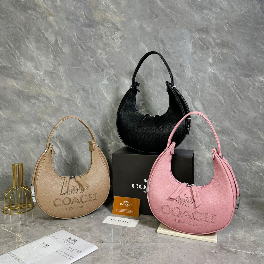 Tas Wanita Co@ch Minimalist Hobo Bag 1310 (FreeKantongKain+Bubble Wrap)