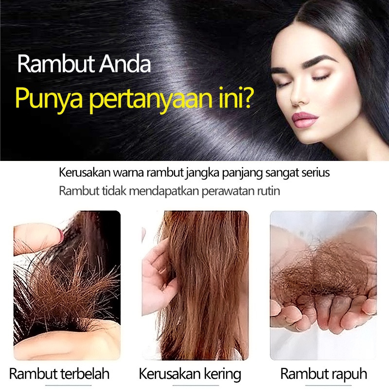 Hair Mask smooth and moisten Hair 500g / BIOAQUA Hair Mask Smooth &amp; Moisten Hair Film 500g - Masker Rambut BIOAQUA