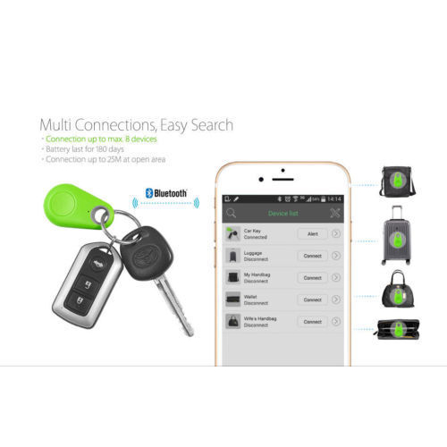 MMM Pelacak GPS Mini Pelacak Bluetooth Nirkabel Pencari Lokasi Pintar Alarm Anti hilang Aksesori Smart Tag Bluetooth Tracker GPS Anti Lost Alarm Wireless Key Finder