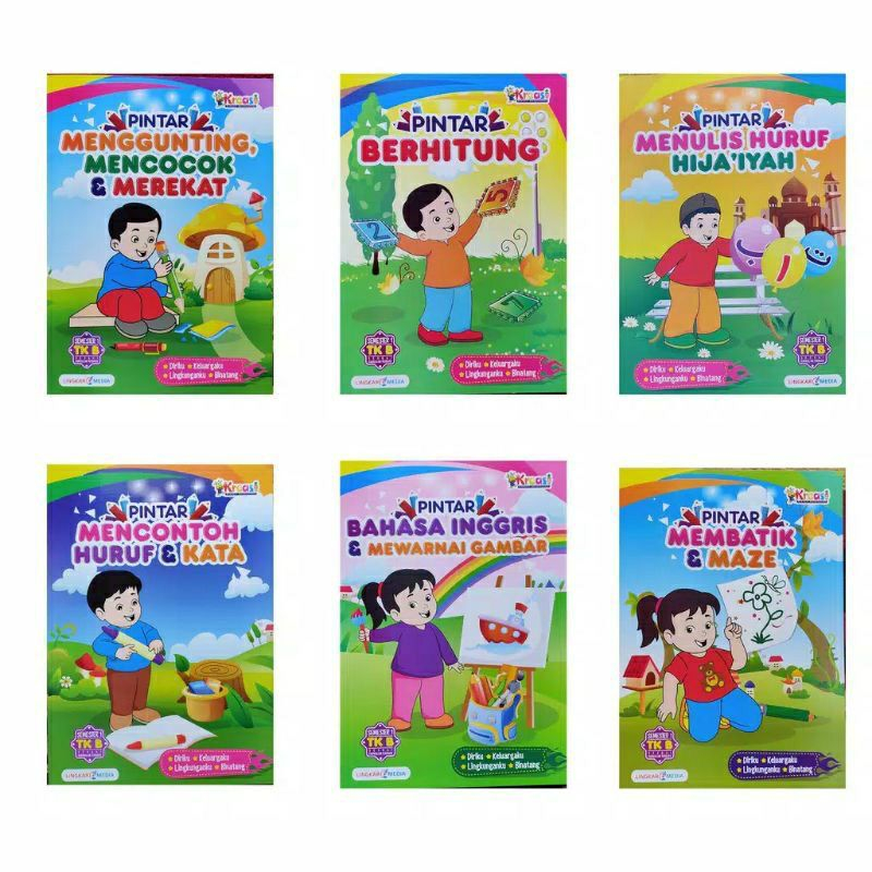 BUKU BELAJAR ANAK TK KREASI