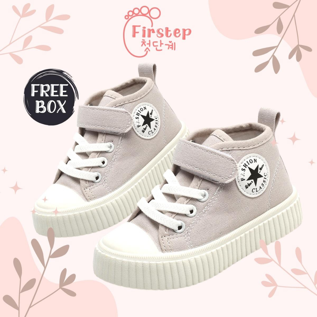 Sepatu Anak Perempuan Dan Laki Laki Import Sneaker Anak Usia 1-5 Tahun  FS146