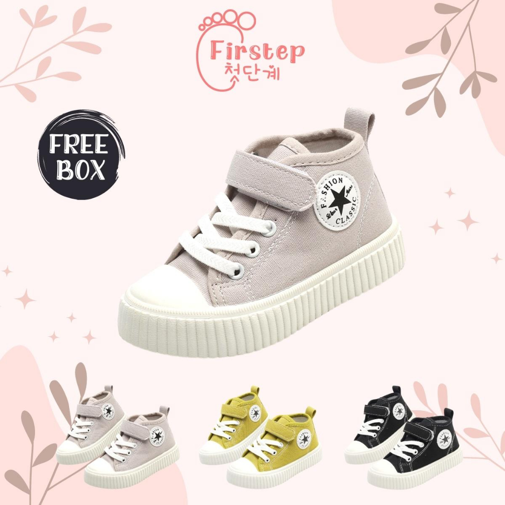 Sepatu Anak Perempuan Dan Laki Laki Import Sneaker Anak Usia 1-5 Tahun  FS146