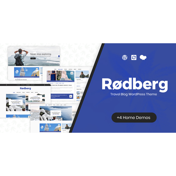 Rodberg - Travel Blogging Theme