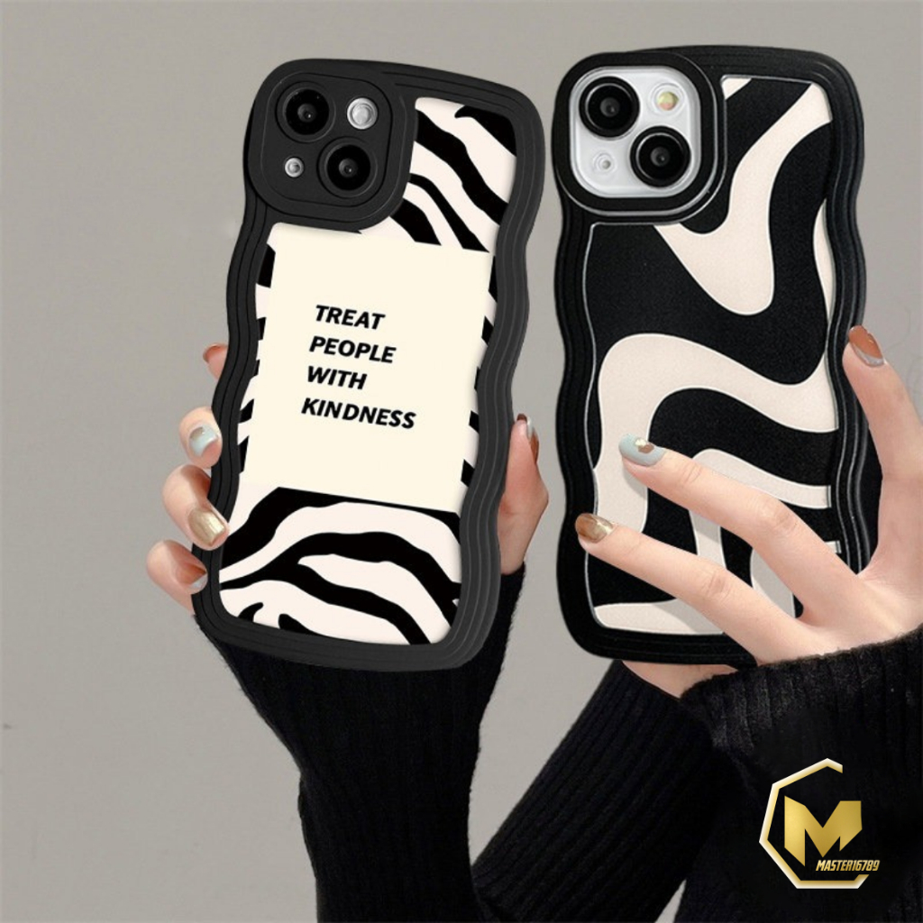 SS124 SOFTCASE TPU SOFT CASE MOTIF ZEBRA FOR IPHONE 7 8 7+ 8+ X XS XR XS MAX 11 12 13 14 PRO MAX MA3755