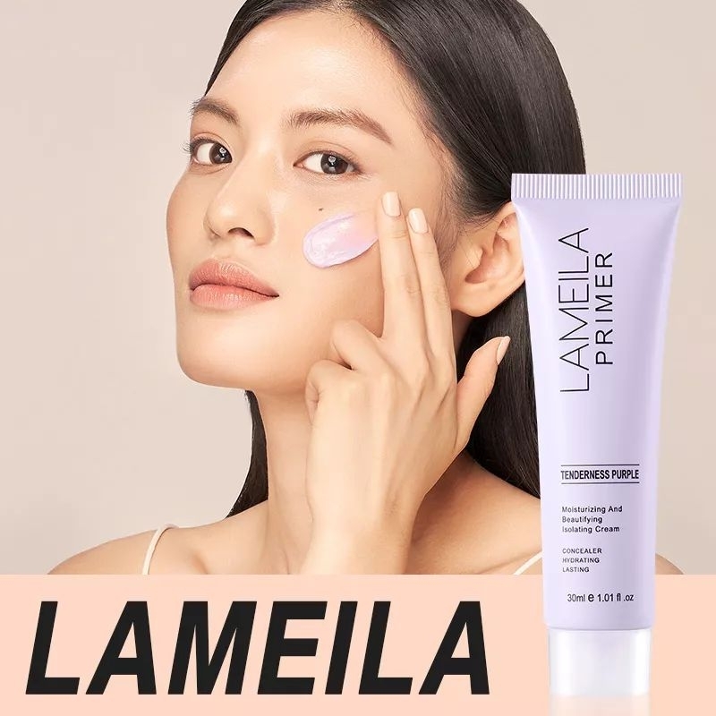 LAMEILA PRIMER MAKEUP BASE - KONTROL MINYAK DAN MENUTUPI PORI-PORI