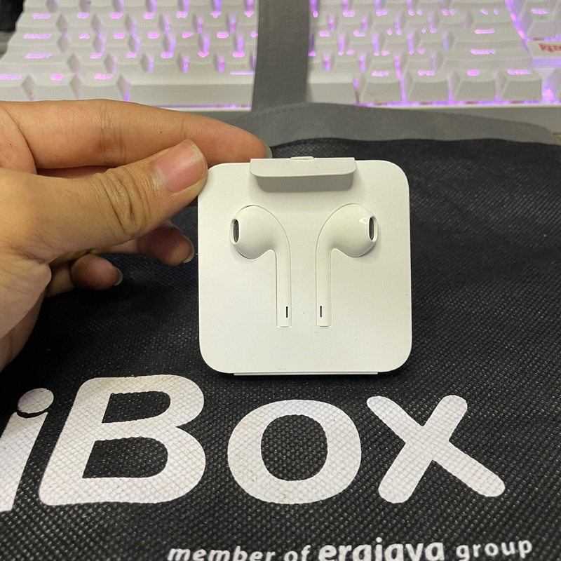 Headset iphone original discount ibox