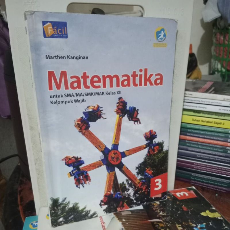 buku matematika SMA kelas 3-12 penerbit facil kelompok wajib