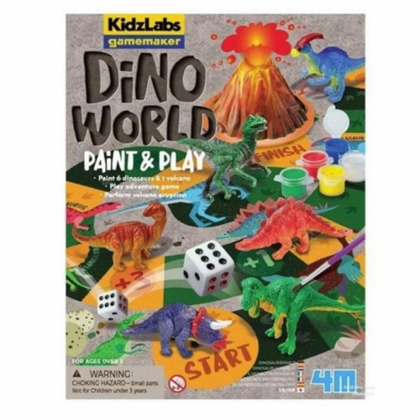 

Dijual Dino World Paint Play Board Game Letusan Volcano Kit dan Dino Paint Berkualitas