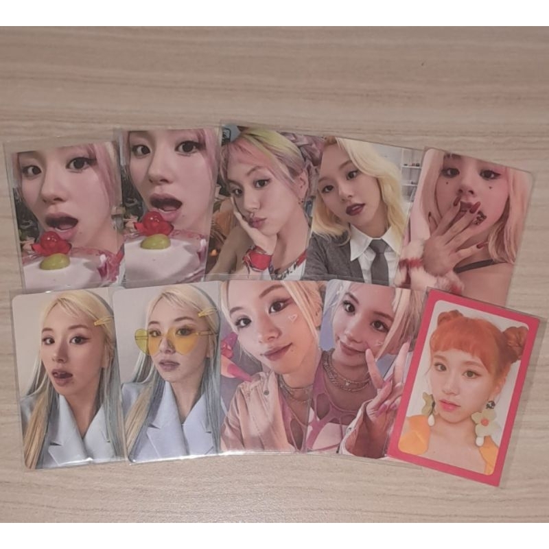 PHOTOCARD CHAEYOUNG TWICE FOL TOL CHAE GELAS CHAE SPECS CHAE KUKU