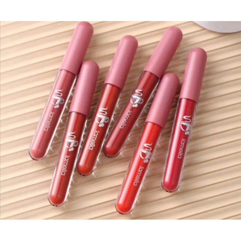 Lipstick SILKY Anti Air Lip Glaze LAMEILA Lipstik Waterproof Velvet Lip Gloss