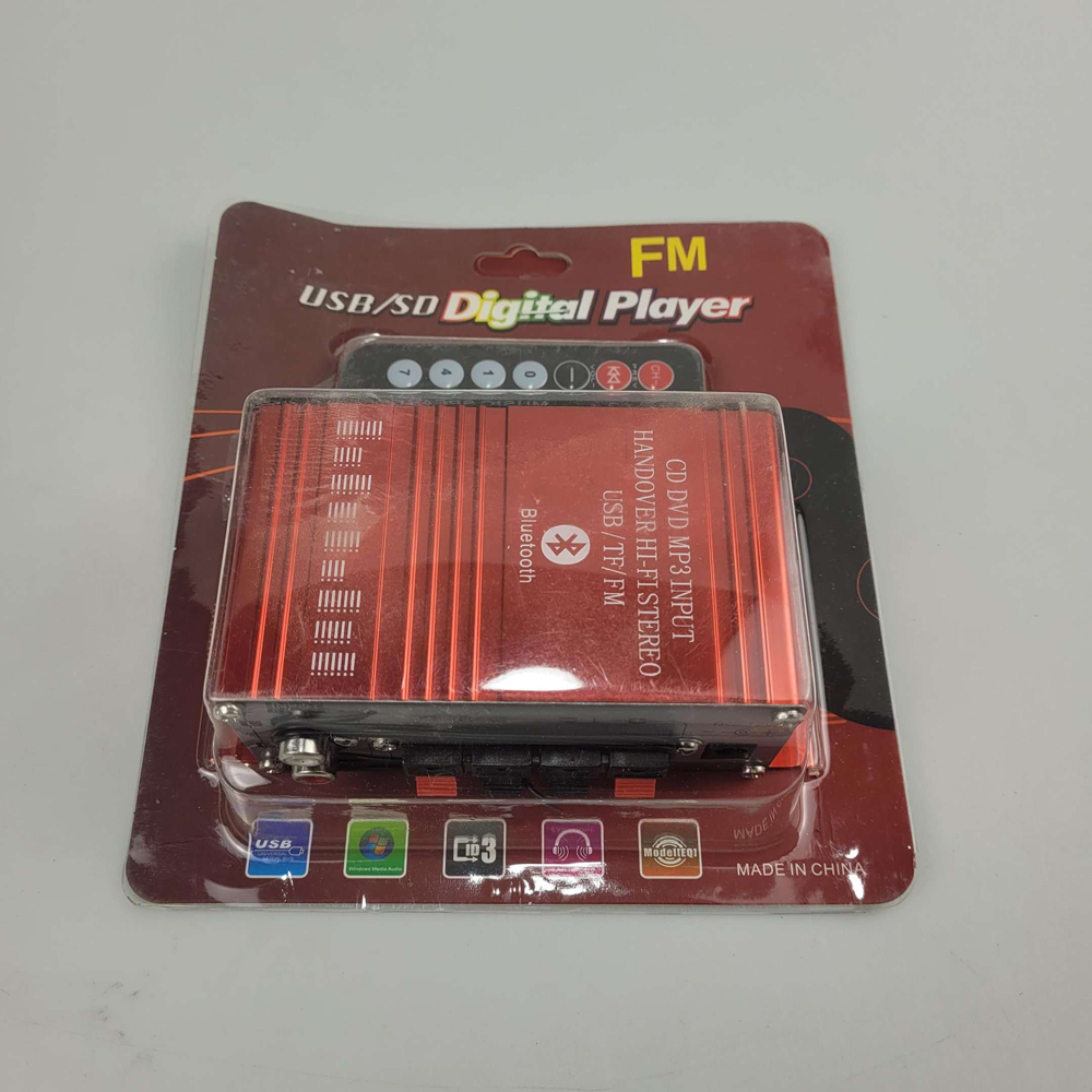 Penguat Daya Audio Mobil Car Audio Power Amplifier 12 V 200 W - G8 - Red