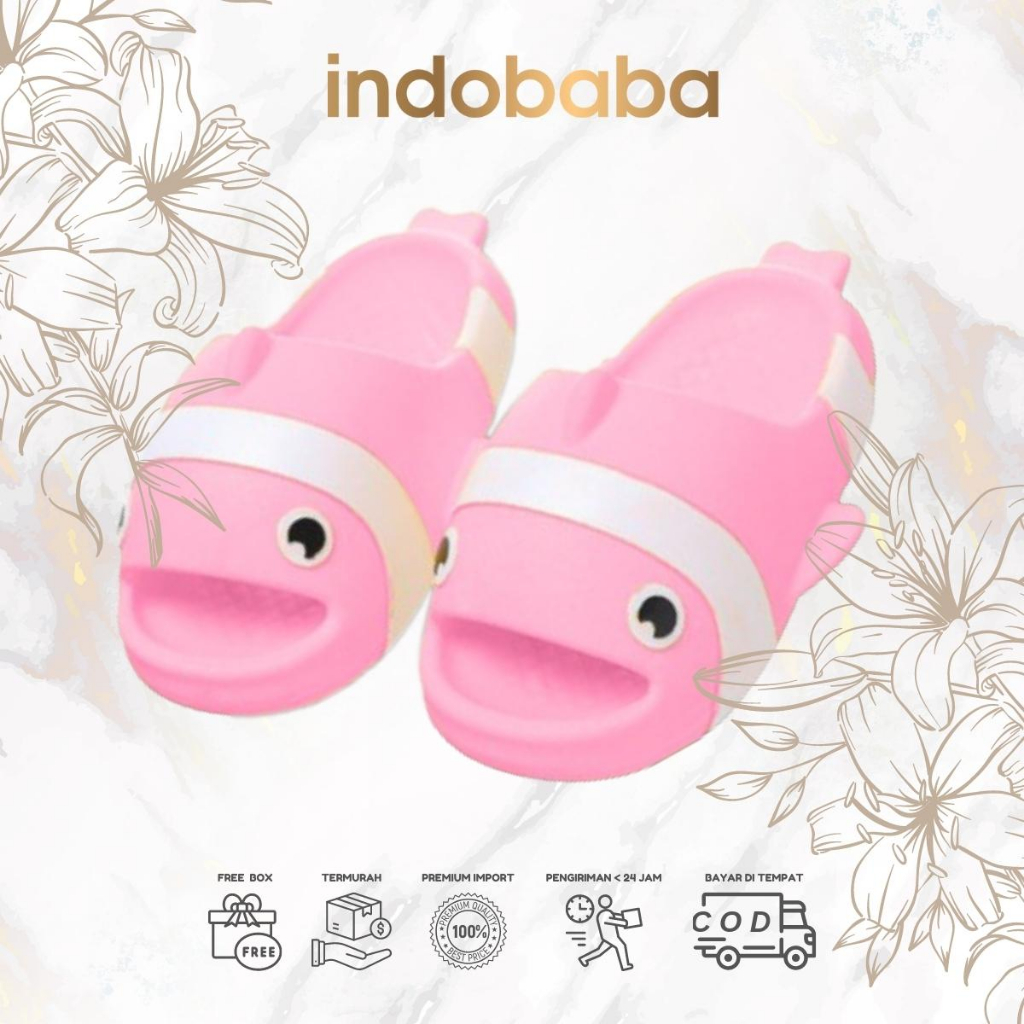 indobaba Sandal Anak Perempuan Sandal Anak Import Premium 1-7 Tahun S166