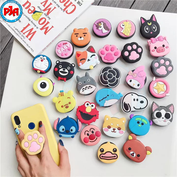 Popsocket Pop Socket Pegangan Hp Popsoket Karakter 3D Murah Pandawajayaacc