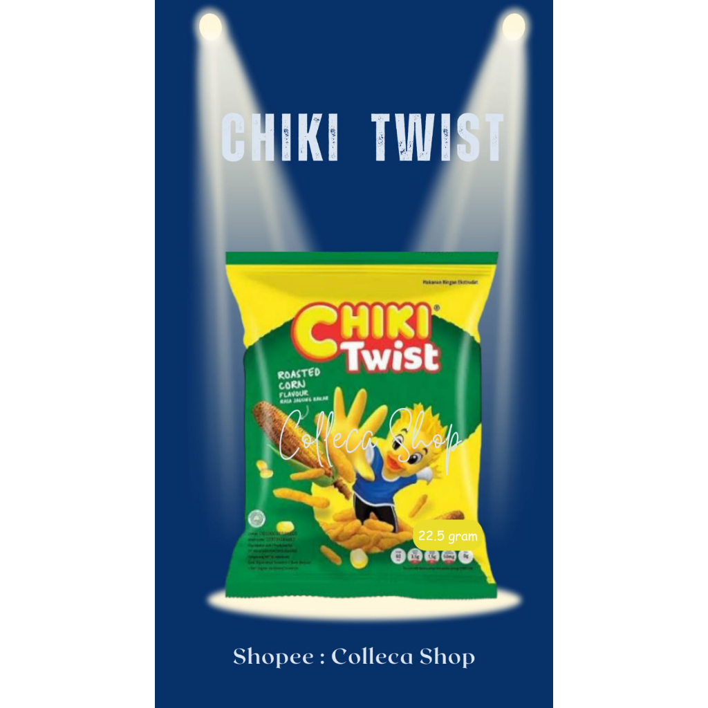 

Chiki twist Jagung Bakar 22.5 Gr (1 renceng isi 10 pcs)