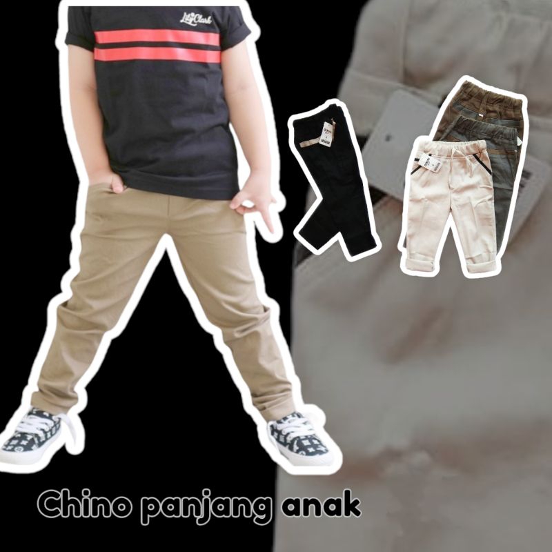 CELANA CHINO ANAK 2-6 TH/CELANA PANJANG ANAK/CHINO PANJANG ANAK/CELANA CHINO PANJANG ANAK/CHINO ANAK