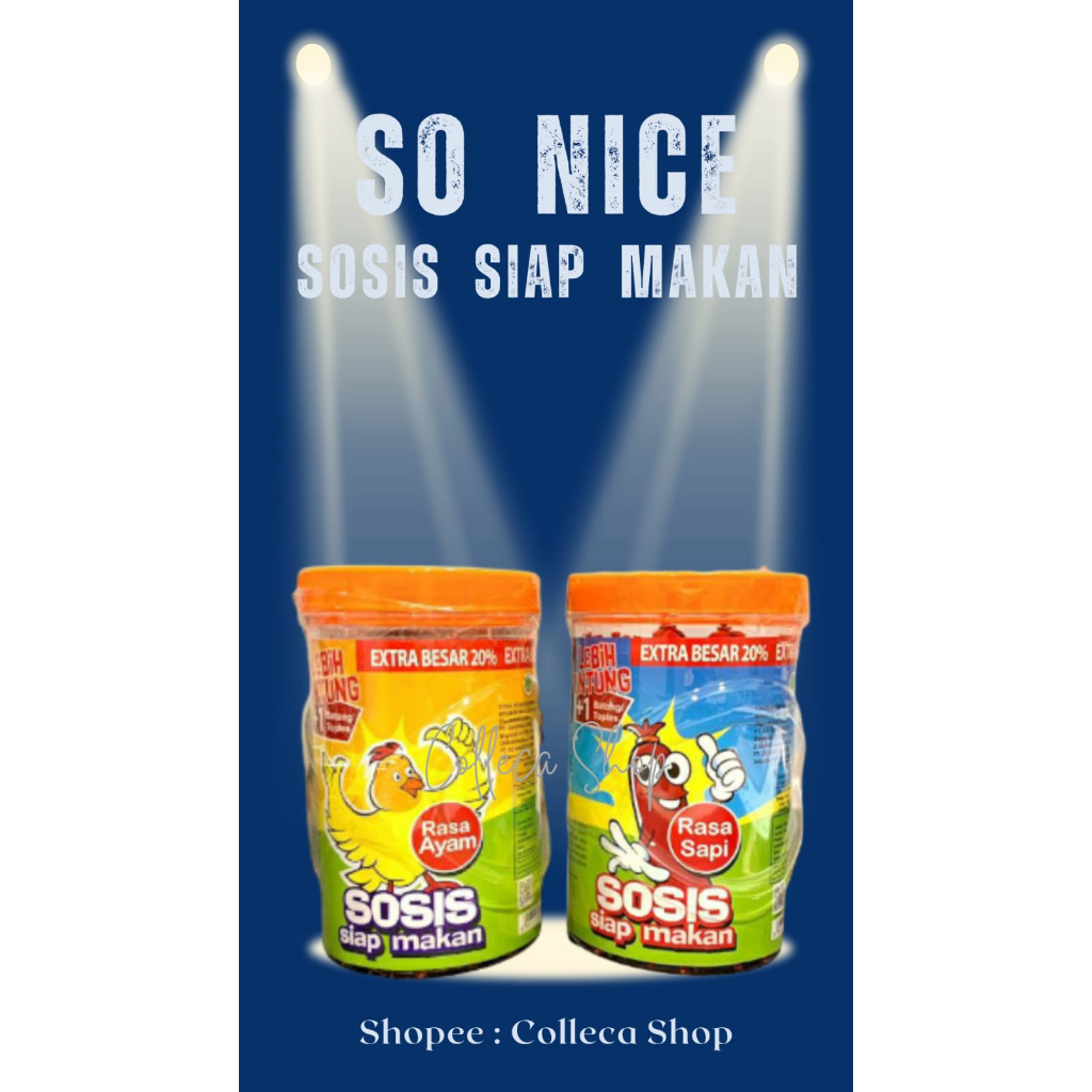 

Sosis siap makan so nice