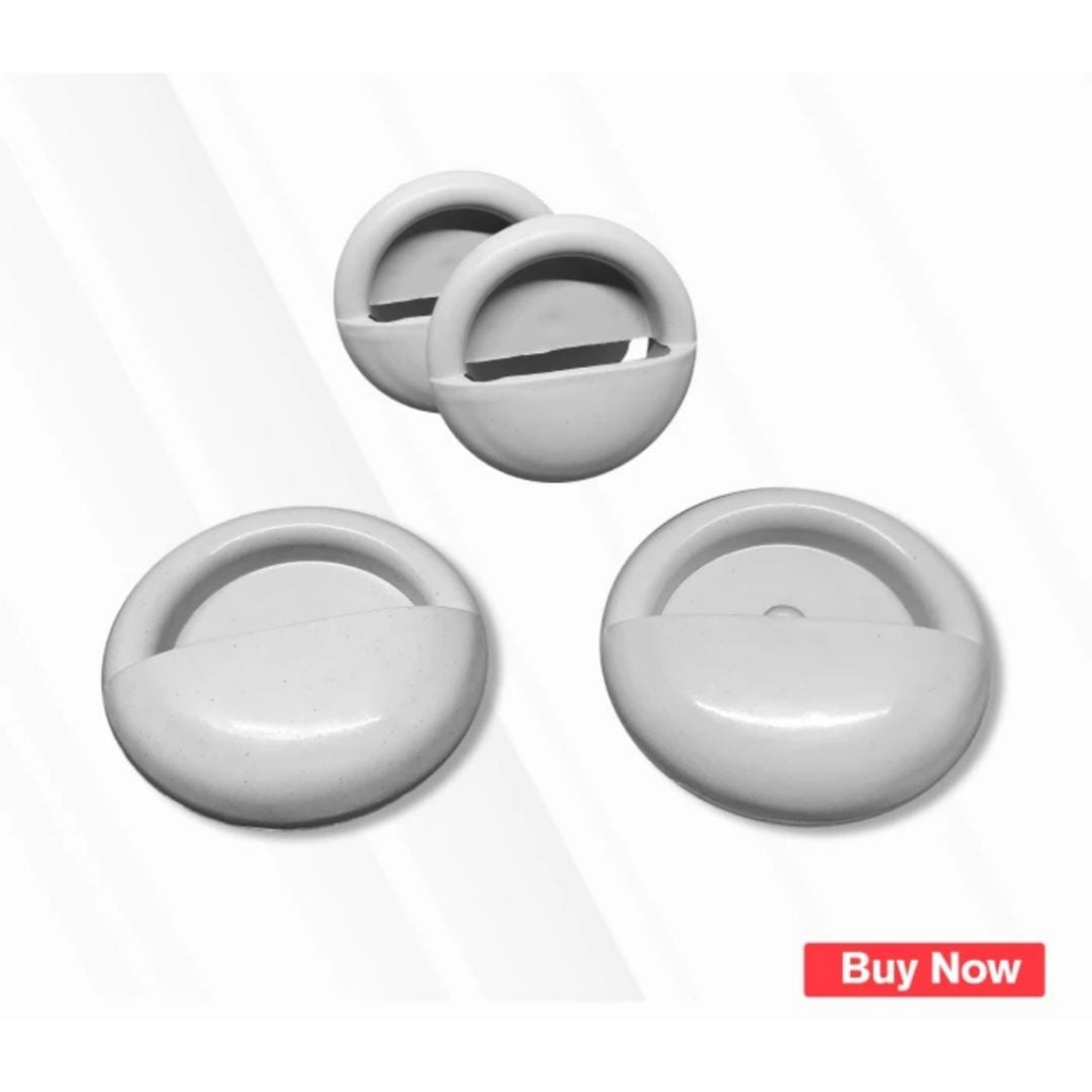 Gagang Bulat Tarikan Handle Pintu PVC Kamar Mandi