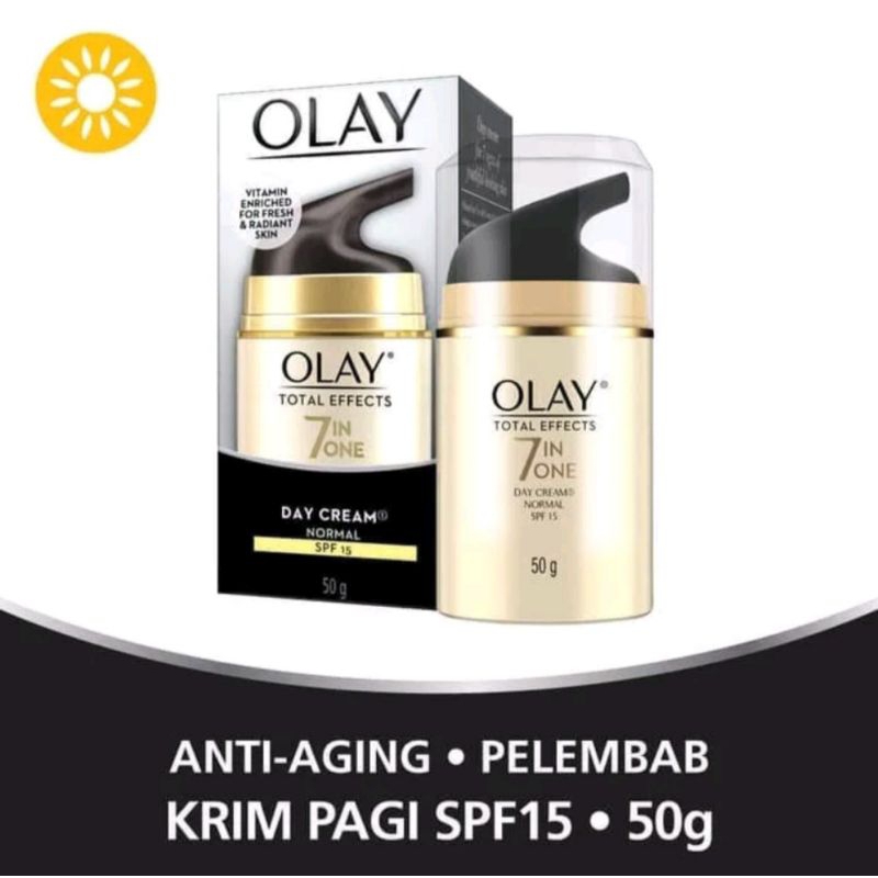 OLAY TOTAL EFFECTS 7IN ONE DAY CREM normal 50g/DAY CREAM NOTMSL SPF 15 50g/TOUCH OF FOUNDATION BB CR