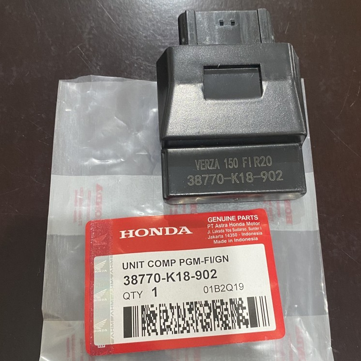 K18 A CDI ECU ECM CBU PGM FI F1 UNIT COMP MOTOR VERZA VERSA 150 NEW OL