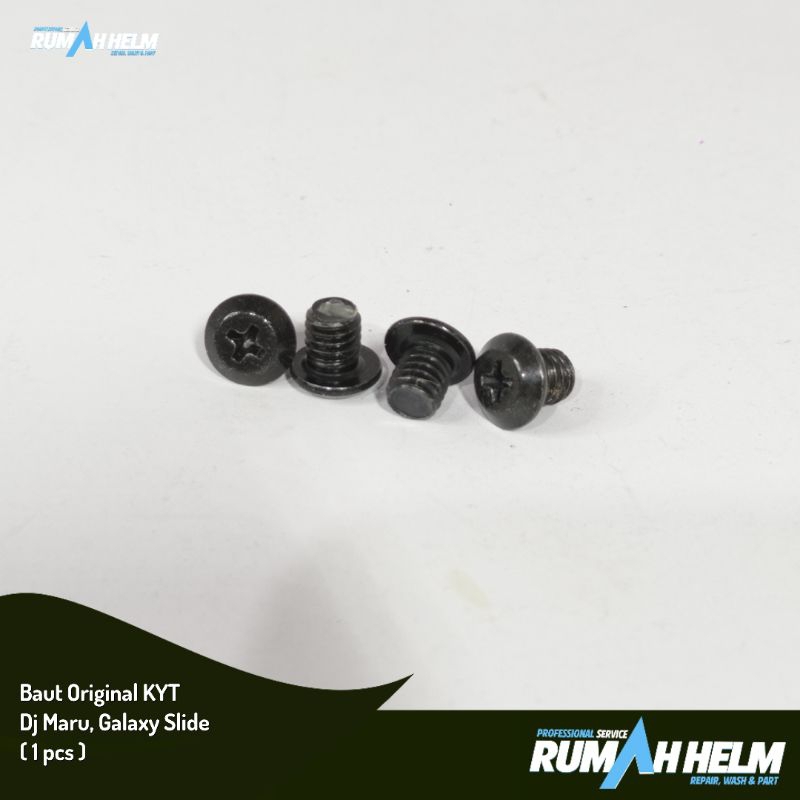 Baut/Mur helm KYT Dj Maru, Galaxy Slide Original