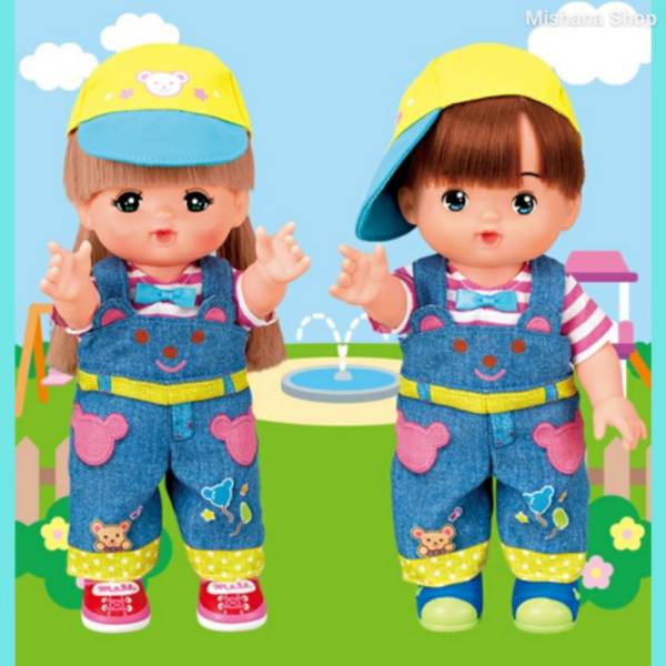 

Promo Baju Boneka Mell Chan Bear Overall Jeans Mellchan Set Limited