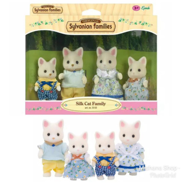 

Dijual Sylvanian Friends Silk Cat Family Kucing 4 Karakter Kelinci Limited