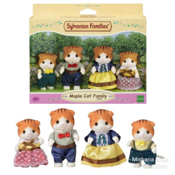 

Dijual Sylvanian Friends Maple Cat Family Kucing 4 Karakter Limited
